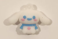 Sanrio Hello Kitty Cinnamoroll 1" Tall Rubber Toy Figure Keychain Charm