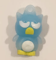 Sanrio Hello Kitty Badtz Maru Light Blue 1" Tall Rubber Toy Figure Keychain Charm