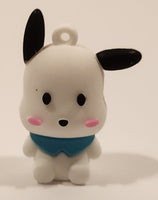 Sanrio Hello Kitty Pochacco 1 1/2" Tall Rubber Toy Figure Keychain Charm