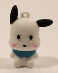 Sanrio Hello Kitty Pochacco 1 1/2" Tall Rubber Toy Figure Keychain Charm