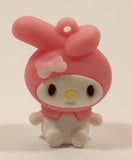 Sanrio My Melody 1 3/8" Tall Rubber Toy Figure Keychain Charm