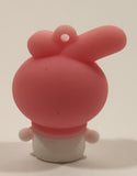 Sanrio My Melody 1 3/8" Tall Rubber Toy Figure Keychain Charm