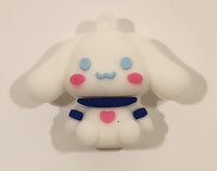 Sanrio Hello Kitty Cinnamoroll 1 1/4" Tall Rubber Toy Figure Keychain Charm