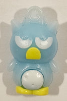Sanrio Hello Kitty Badtz Maru Light Blue 1" Tall Rubber Toy Figure Keychain Charm