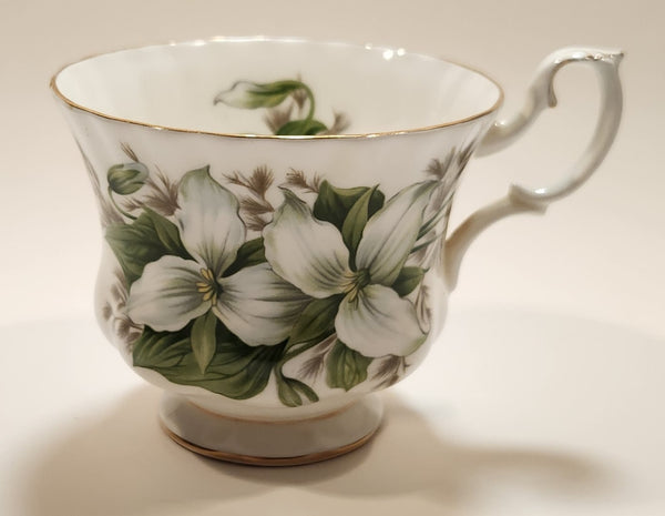 Vintage Royal Albert Trillium Flower Bone China Tea Cup Made in England