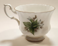 Vintage Royal Albert Trillium Flower Bone China Tea Cup Made in England