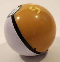 Nintendo Pokemon Crystal Pop Action GS Ball Pokeball Gold and Silver Plastic Toy Ball