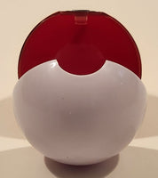 Nintendo Pokemon Pop Action Pikachu's Pokeball Red and White with Lightning Bolt Opening Plastic Toy Ball