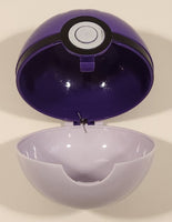 Nintendo Pokemon Pop Action Master Ball Pokeball Purple and White with The Letter M Plastic Toy Ball