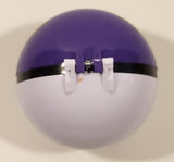 Nintendo Pokemon Pop Action Master Ball Pokeball Purple and White with The Letter M Plastic Toy Ball