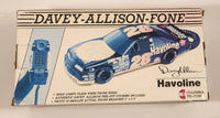 1992 Columbia Tel-Com NASCAR #28 Davey Allison Fone Texaco Havoline Ford Thunderbird Race Car Shaped Telephone New in Box