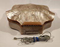 Rare Vintage 1970s TeleConcepts Pearl Oyster Clamshell Shaped Rotary Telephone