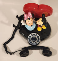 KNG America Disney Mickey Mouse and Minnie Mouse Heart Themed Animated Talking Phone 9" Tall