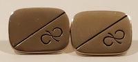 Vintage Flex-Let Quality U.S.A. Gold Tone Cufflinks
