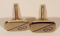 Vintage Flex-Let Quality U.S.A. Gold Tone Cufflinks