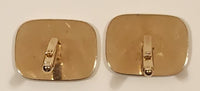 Vintage Flex-Let Quality U.S.A. Gold Tone Cufflinks