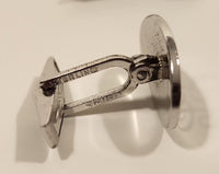 Vintage Smibo Smith and Bond Monogrammed Engraved Sterling Silver Cufflinks