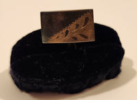 Vintage 1970s Smith and Bond Smibo Sterling Cufflink Single