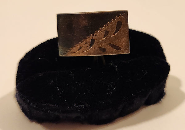 Vintage 1970s Smith and Bond Smibo Sterling Cufflink Single
