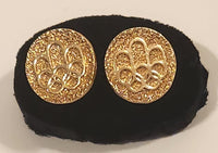 Vintage 1976 Montreal Summer Olympics Gold Tone Cufflinks