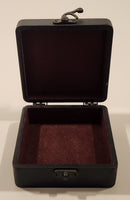 Vintage Arc de Triomphe Paris France Inlaid Ceramic Tile Wood Jewelry Trinket Box