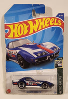 2022 Hot Wheels Retro Racers '69 Copo Corvette Dark Blue Die Cast Toy Car Vehicle New in Package