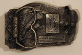 Arroyo Grande Hawaii 3D Mixed Scene Heavy Pewter Metal Belt Buckle