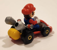 2023 Hot Wheels Nintendo Mario Bros. Movie Mario Kart Red Die Cast Toy Car Vehicle
