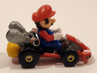 2023 Hot Wheels Nintendo Mario Bros. Movie Mario Kart Red Die Cast Toy Car Vehicle
