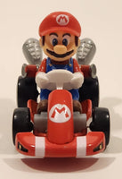 2023 Hot Wheels Nintendo Mario Bros. Movie Mario Kart Red Die Cast Toy Car Vehicle