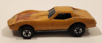1988 Hot Wheels Color Racers Corvette Stingray Metallic Gold Die Cast Toy Car Vehicle