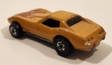 1988 Hot Wheels Color Racers Corvette Stingray Metallic Gold Die Cast Toy Car Vehicle