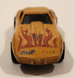 1988 Hot Wheels Color Racers Corvette Stingray Metallic Gold Die Cast Toy Car Vehicle