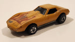 1988 Hot Wheels Color Racers Corvette Stingray Metallic Gold Die Cast Toy Car Vehicle