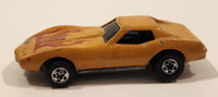 1988 Hot Wheels Color Racers Corvette Stingray Metallic Gold Die Cast Toy Car Vehicle