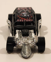 2007 Hot Wheels Pirates Surf Crate Black Die Cast Toy Car Vehicle