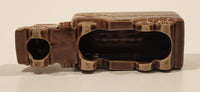 Rare Vintage United Van Lines Tremblay Express LTEE Jonquiere Quebec Montreal Brown Semi Truck Shaped Ceramic Ashtray