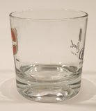 Rare Limited Release Crown Royal "NHL Rocks" Calgary Flames Hockey Team Clear Glass Whisky Cup