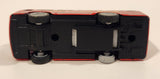 Go Bros Deluxe Bus K18835 Red Pull Back Die Cast Toy Car Vehicle Missing One Tire