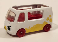 Moose Shopkins Cutie Cars Popcorn Catering Food Truck White Die Cast Toy Car Vehicle Missing The Roof