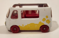 Moose Shopkins Cutie Cars Popcorn Catering Food Truck White Die Cast Toy Car Vehicle Missing The Roof