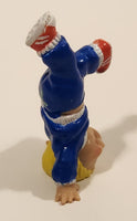 Vintage 1984 OAA Cabbage Patch Kids Handstand Blue Clothes 2 1/2 PVC Toy Figure