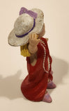 Vintage 1984 OAA Cabbage Patch Kids Girl Playing Dress Up 2 1/2" PVC Toy Figure