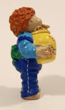 Vintage 1984 OAA Cabbage Patch Kids Boy Holding Cookie Jar Eating Cookies 2 3/8" PVC Toy Figure