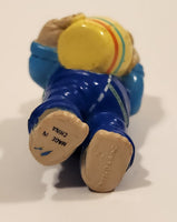 Vintage 1984 OAA Cabbage Patch Kids Boy Holding Cookie Jar Eating Cookies 2 3/8" PVC Toy Figure