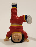 Vintage 1984 OAA Cabbage Patch Kids Handstand Red Clothes 2 1/2 PVC Toy Figure