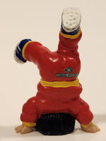 Vintage 1984 OAA Cabbage Patch Kids Handstand Red Clothes 2 1/2 PVC Toy Figure
