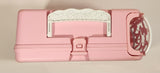 Rare 1995 Mattel Barbie Pink and White Plastic Thermos Brand Lunch Box