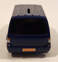 1997 Publishers Clearing House Prize Patrol Blue Van Die Cast Toy Car Coin Bank