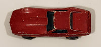 1982 Hot Wheels Gold Hot Ones Corvette Stingray Red Die Cast Toy Car Vehicle - Hong Kong